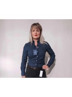  GANT női pöttyös ing -  sötétkék 